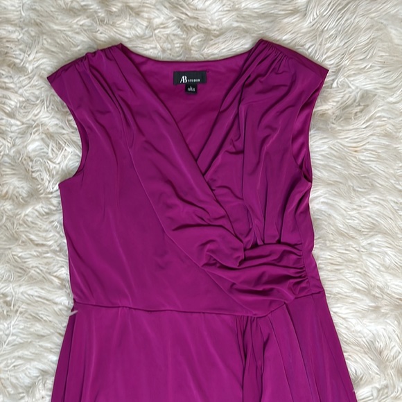 AB Studio Women’s Purple dress size large - Picture 4 of 7